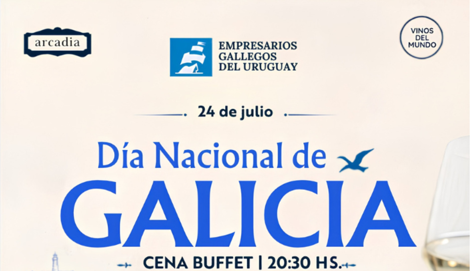 Cena Buffet. Día Nacional de Galicia