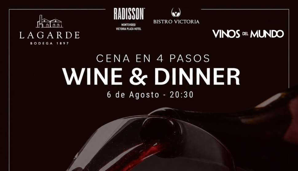 Wine & Dinner de 4 pasos